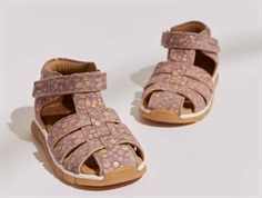 Bisgaard Billie sandal purple with bubbles  
